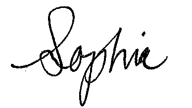 Sophia's signature