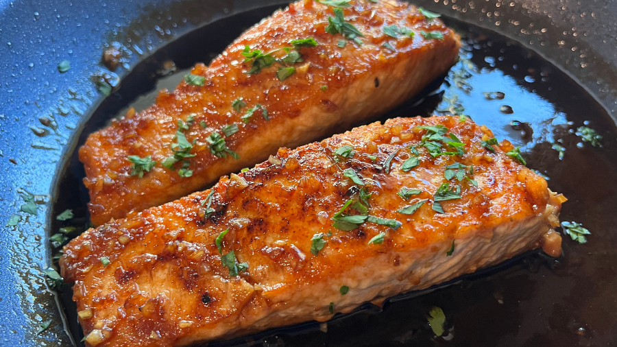 Honey SoyGlazed Salmon The Food Group