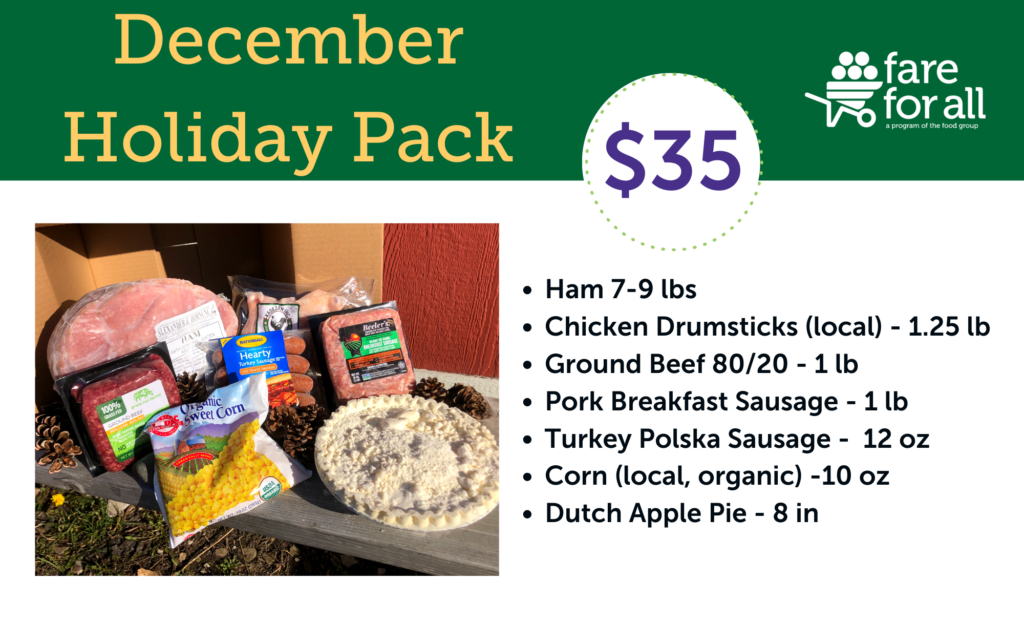 Fare For All Pack Peek - The Food Group