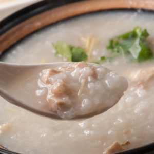 cháo gà (chicken porridge)