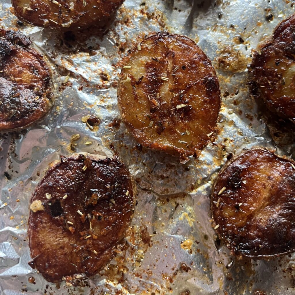 parmesan roasted red potatoes