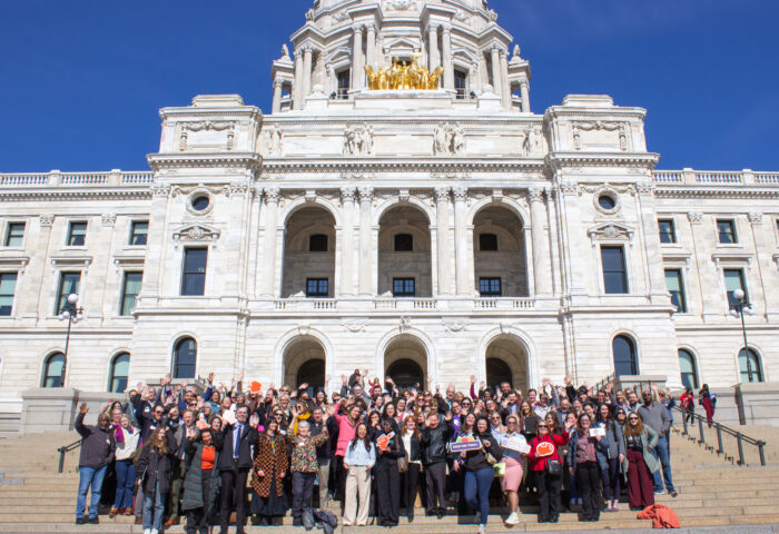 Advocates at the capitol for Hunger Day on the Hill