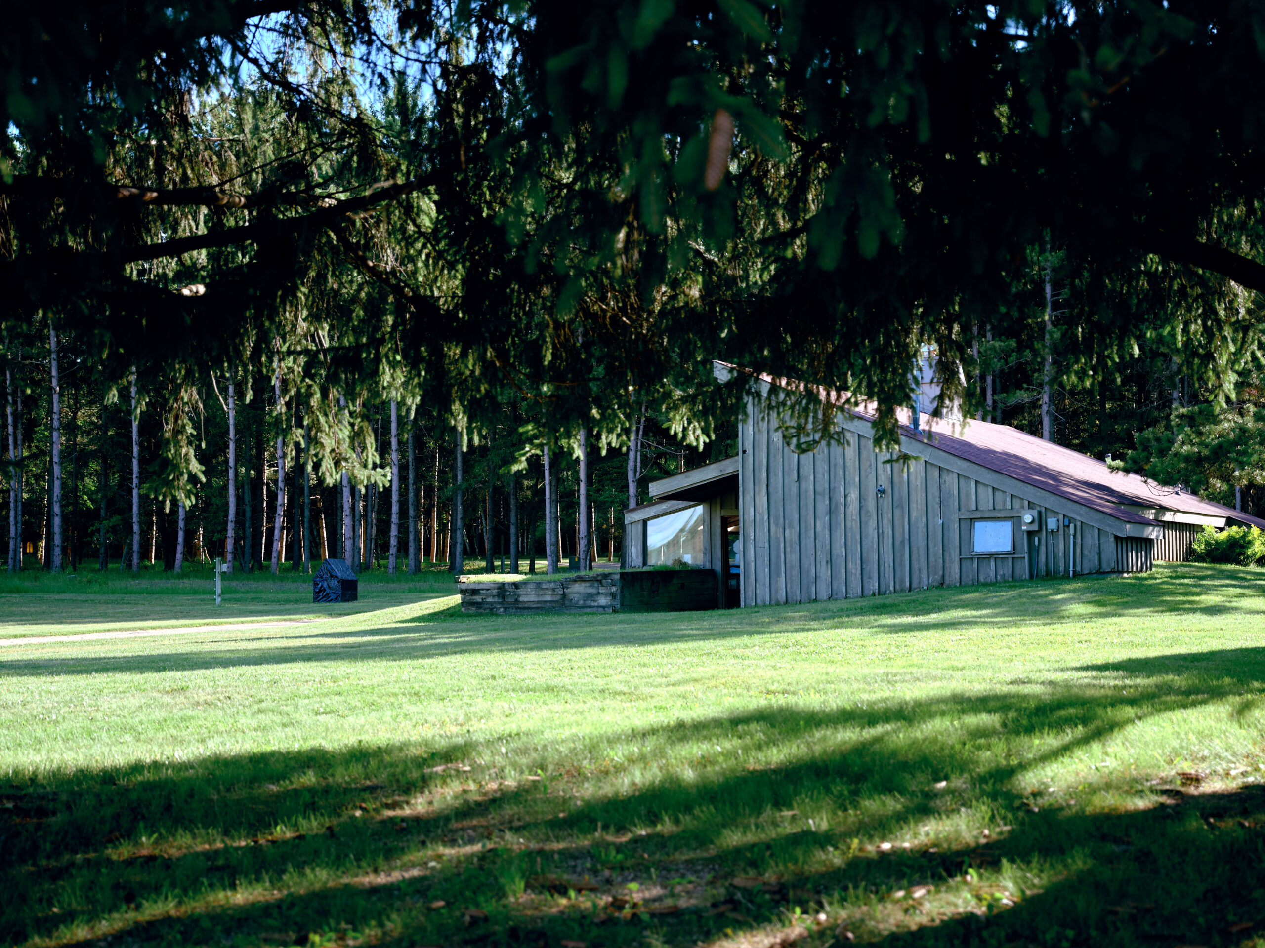 A building at Big River Farms